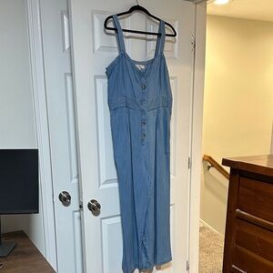 Blue Denim Jumpsuit